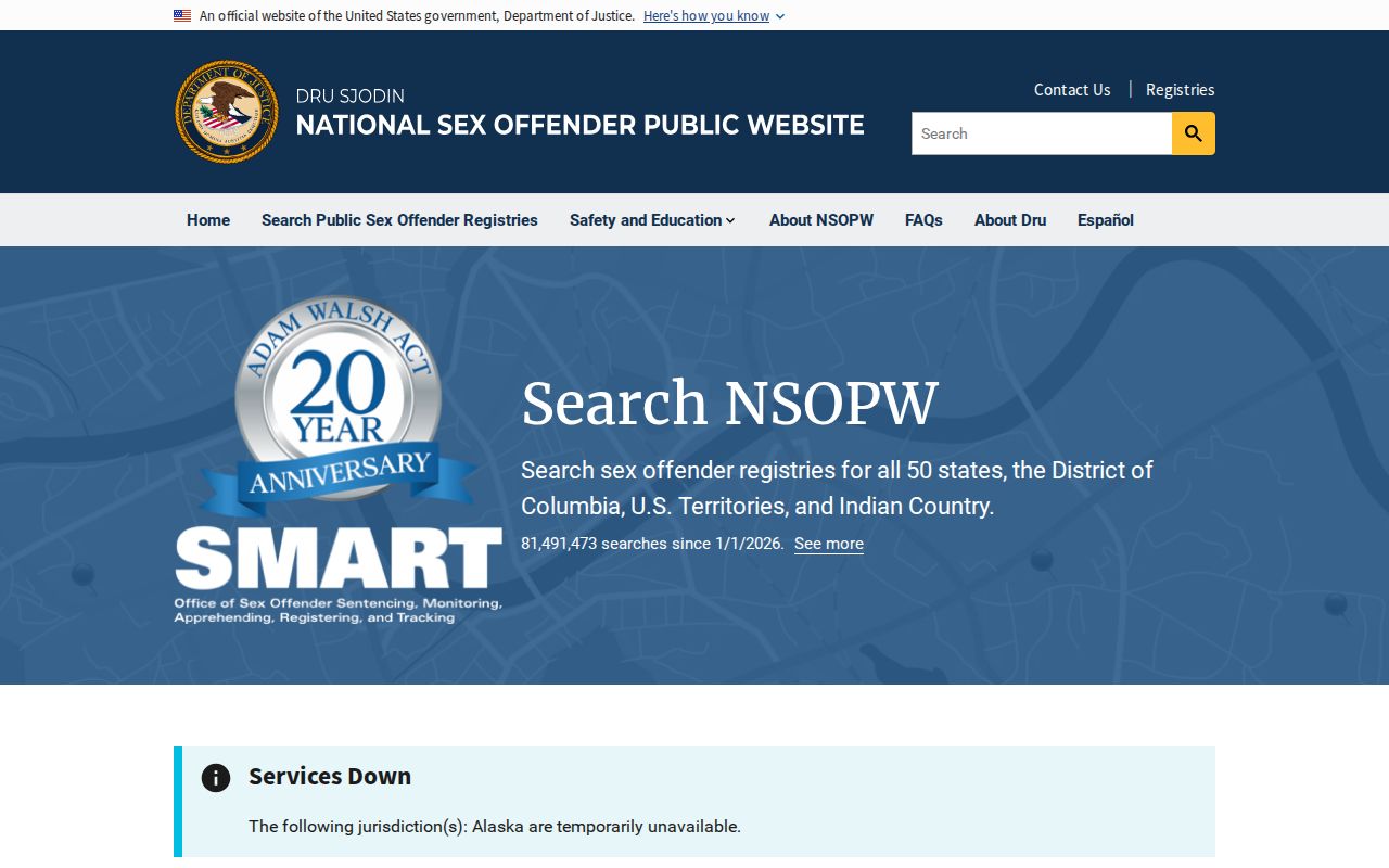 Franklin County sex offender lookup national NSOPW search